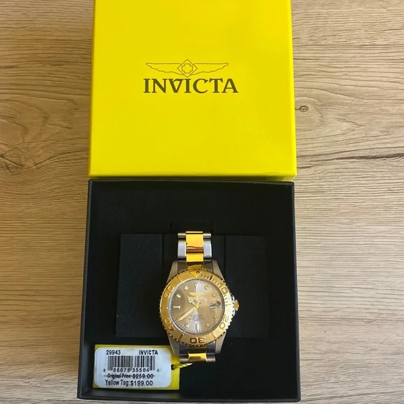 Invicta | Accessories | Brand Nwt Invicta Silver And Gold 